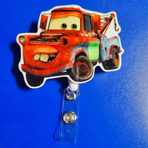 Cars Mater Retractable Badge Reel